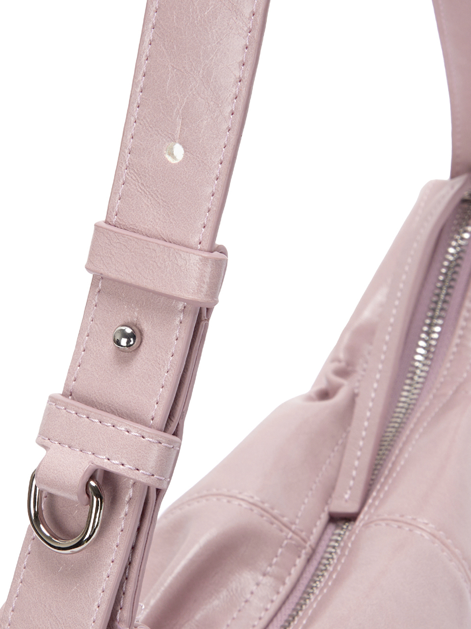 Matin Kim Half Shirring Ribbon Round Bag [6 colours Matin Kim Half Shirring Ribbon Round Bag [6 colours