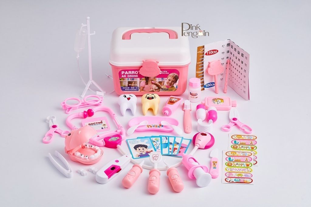 Dentist Set - Pink 38pcs (1)