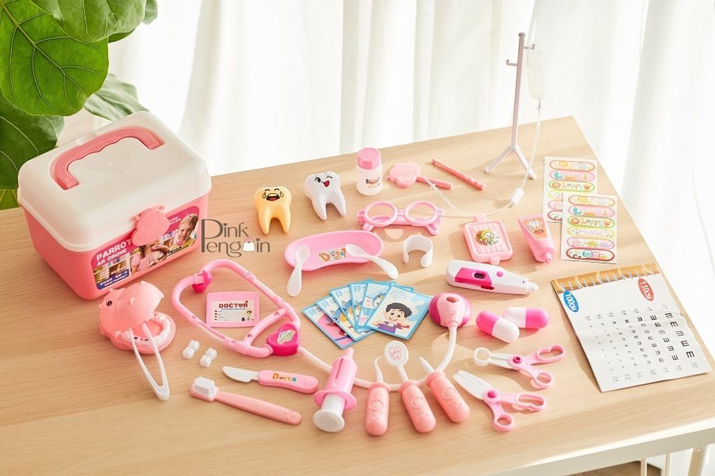 Dentist Set - Pink 38pcs (3)