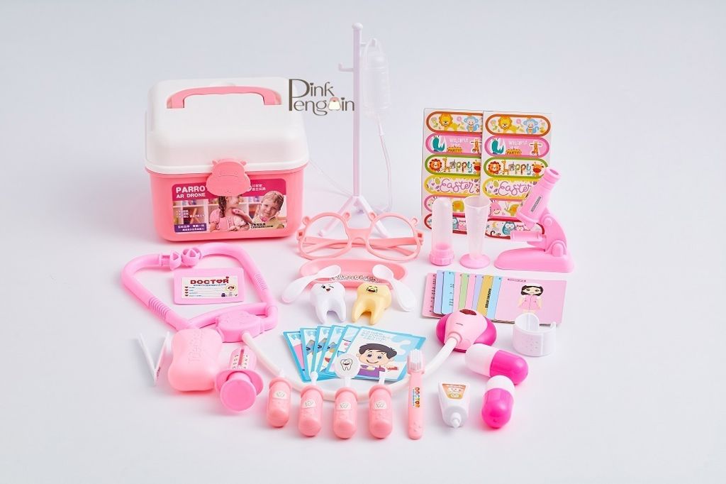Dentist Set - Pink 43pcs (1)