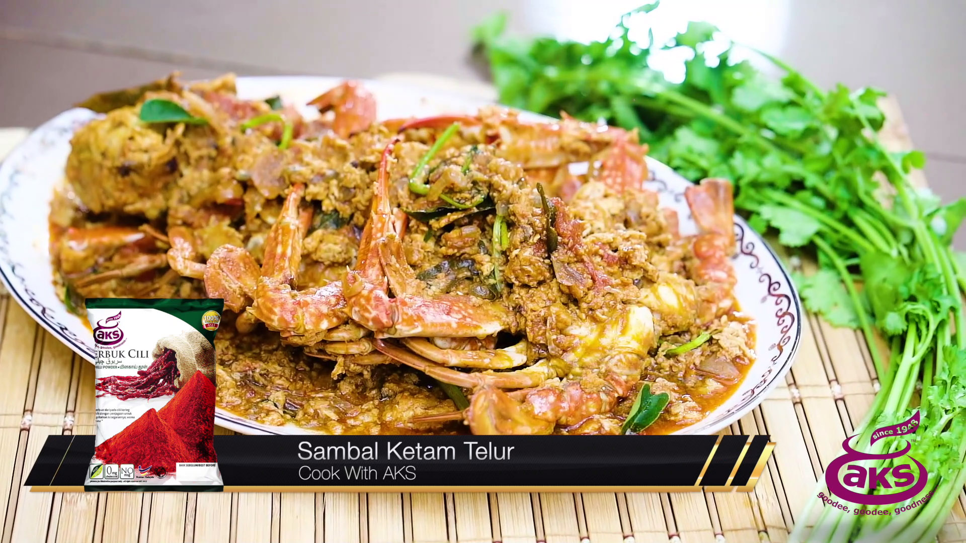 Powerful and Delicious Spicy Crab and Egg Sambal.