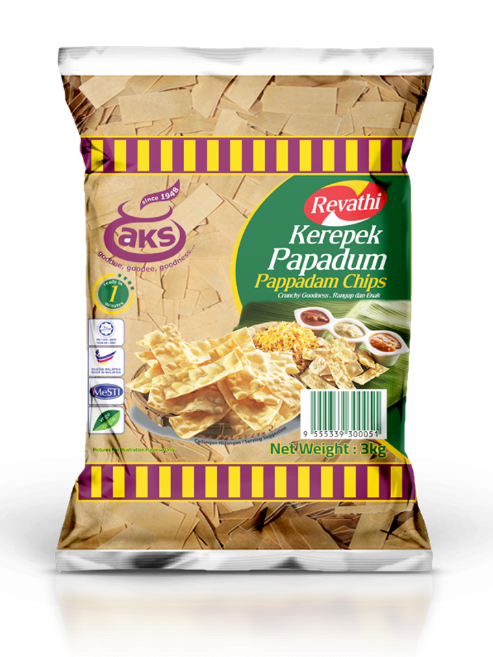 3kg Pappadam