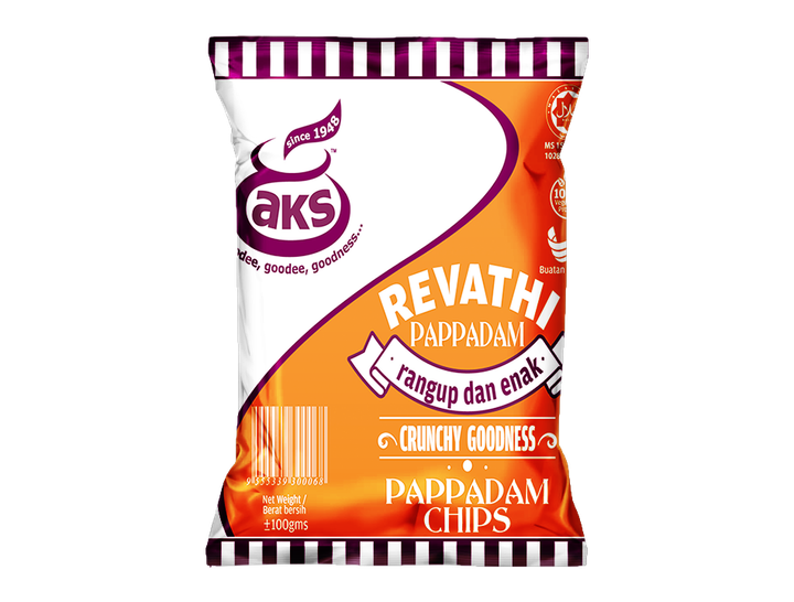 7.2 Revathi Pappadam 100GM