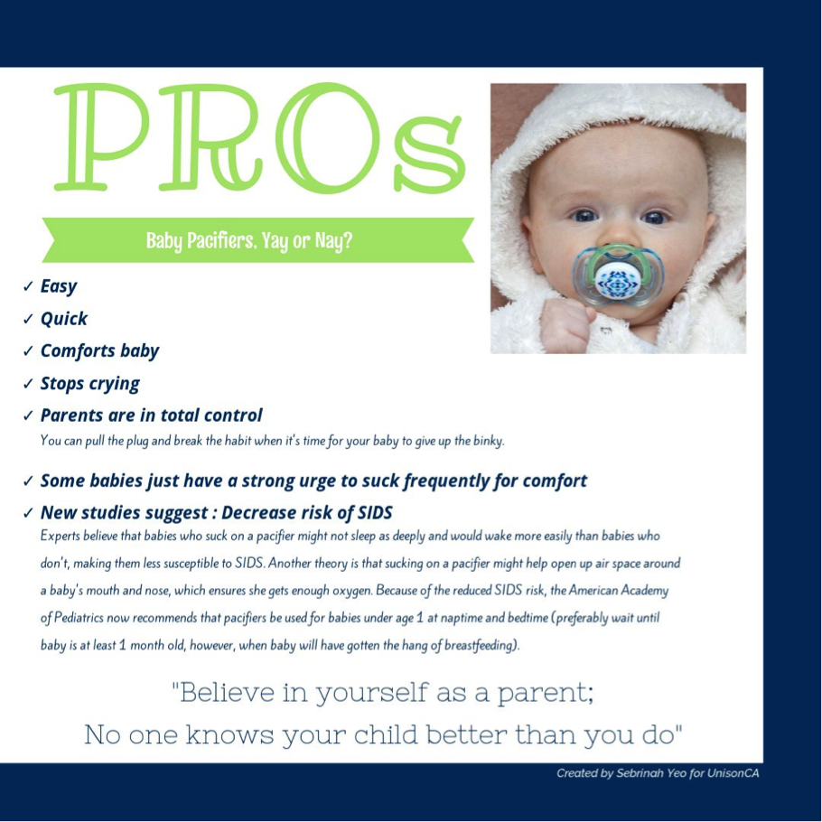 Pros and Cons of Pacifier Use in Breastfed Babies