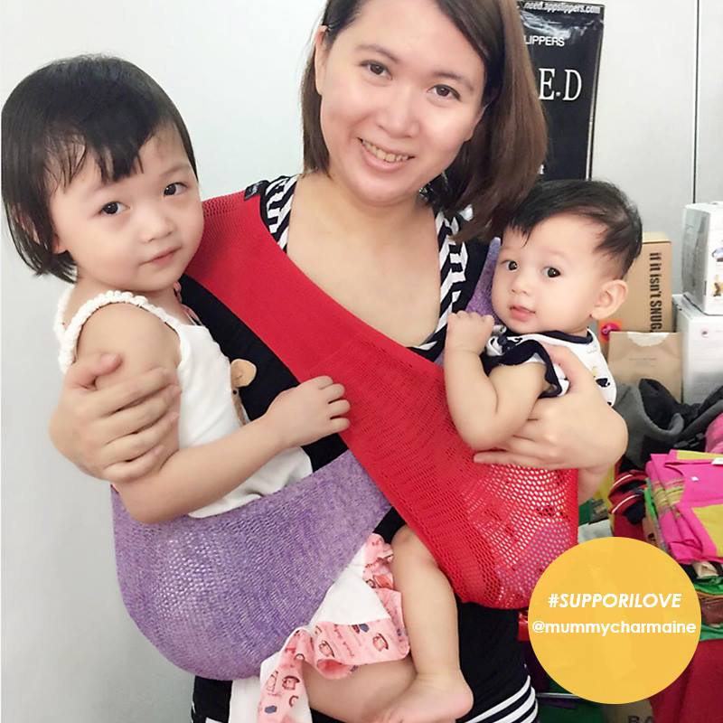 Mummy Charmaine Tandem Babywearing