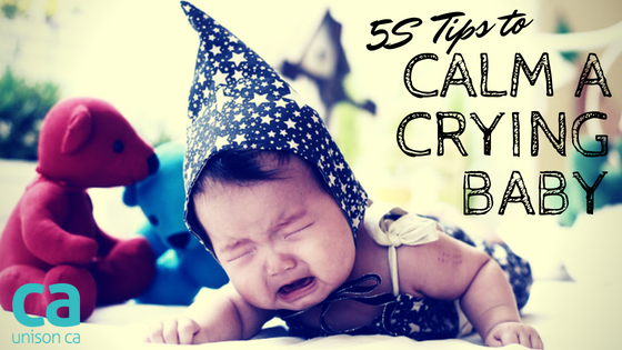 5S Tips To Calm A Crying Baby – UNISON CA Marketing