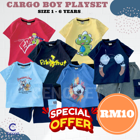 Playset boy cargo