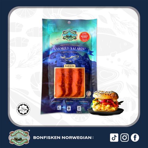 Smoked Salmon with Bombay Spices 100g