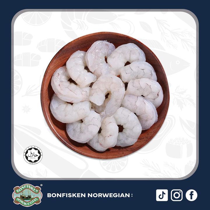 (S Size) Cleaned PD Prawn Meat 2125 1kg