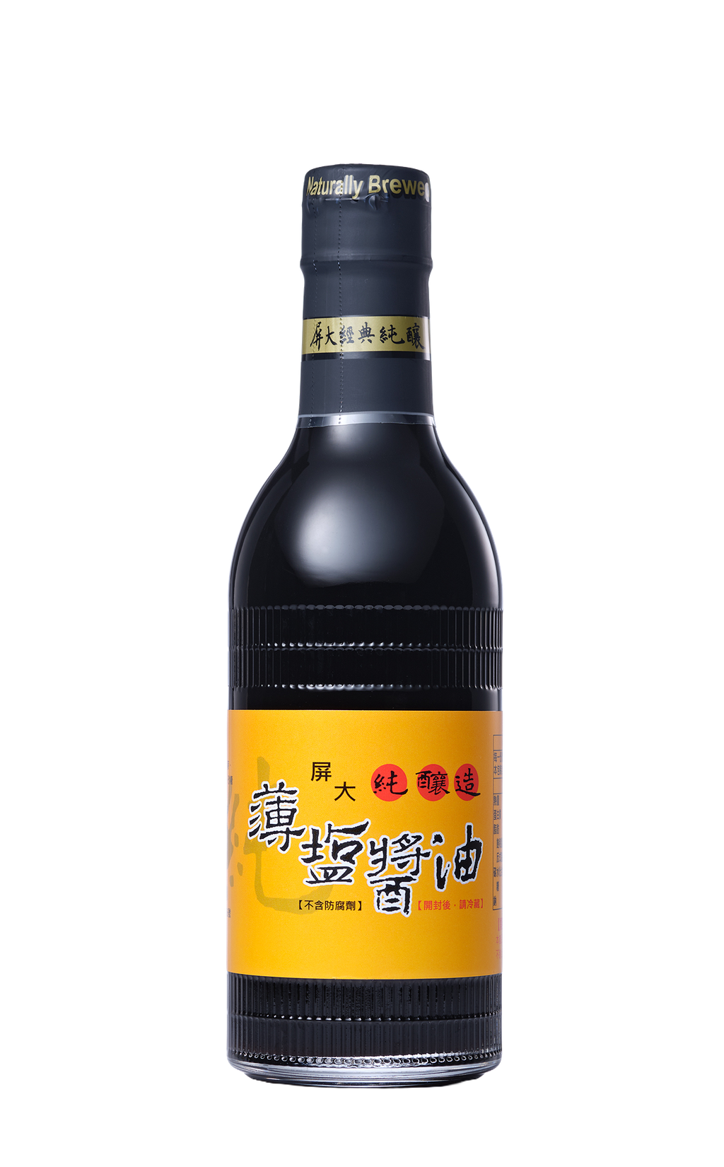 屏大薄鹽醬油340ml