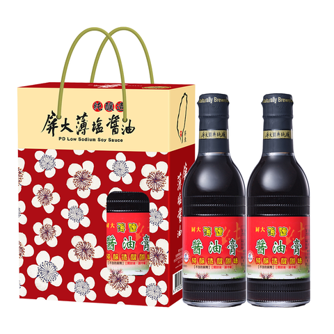 玻璃雙入禮盒-膏膏