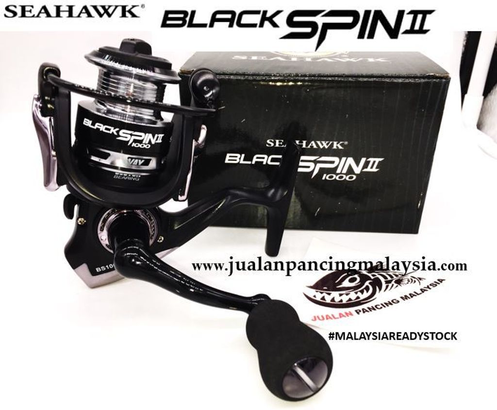 SEAHAWK BLACK SPIN REEL 11FC.JPG