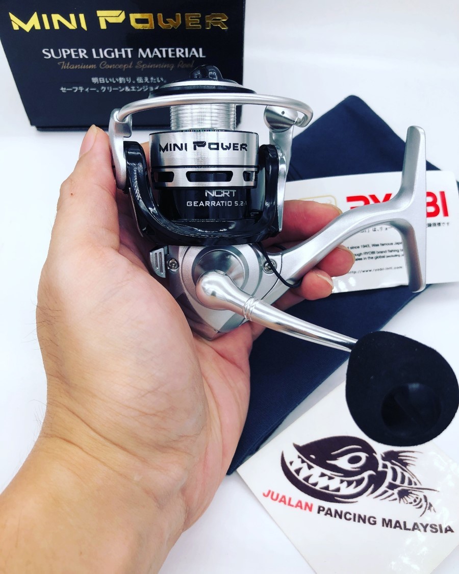 Ryobi Mini Power 500 and 800 Fishing Reel â