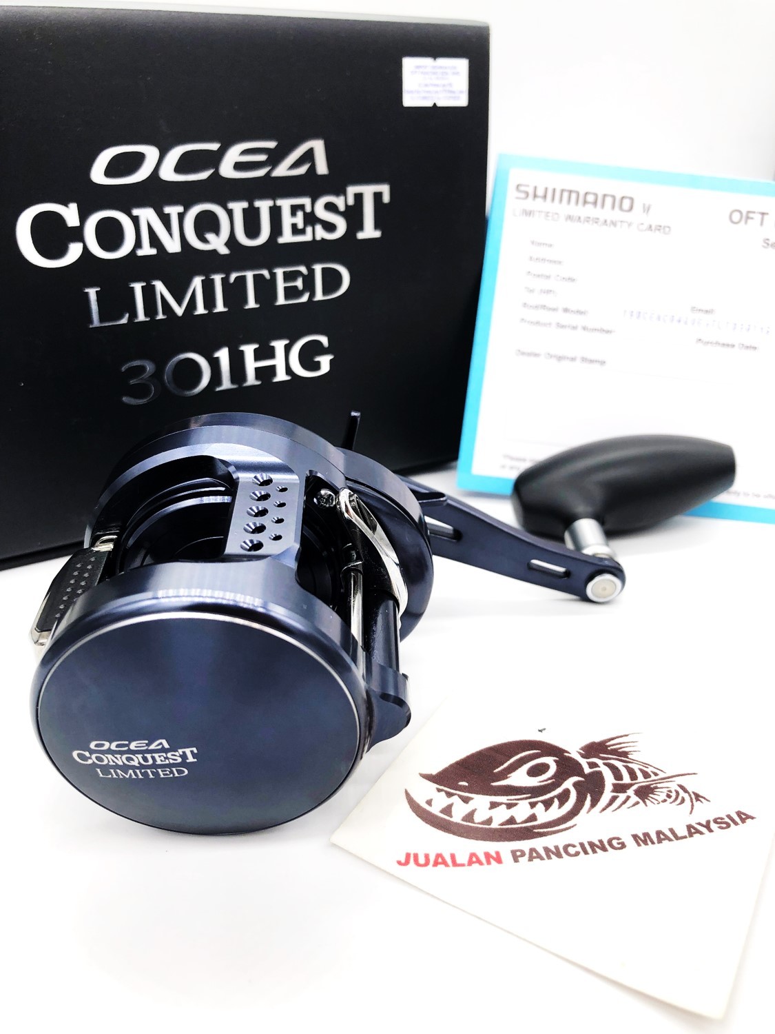 SHIMANO 19 YEAR OCEA CONQUEST 301HG & 301PG LIMITED JIGGING BAITCASTING