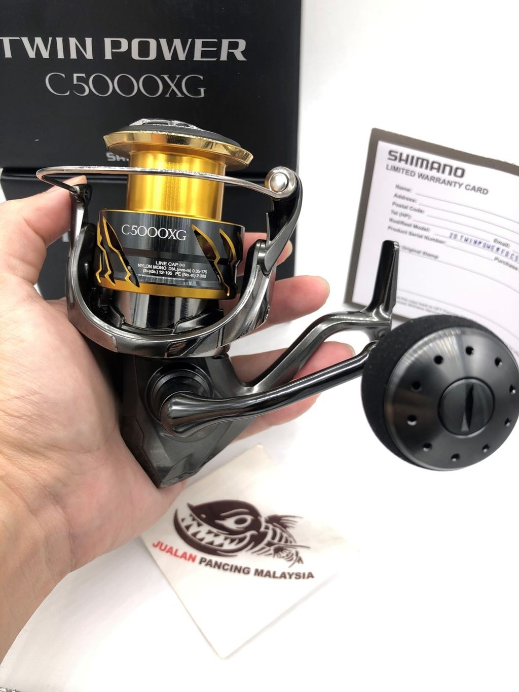 SHIMANO TWIN POWER 2020 FD SPINNING FISHING REEL WITH 1 YEAR WARRANTY –  Jualan Pancing Malaysia