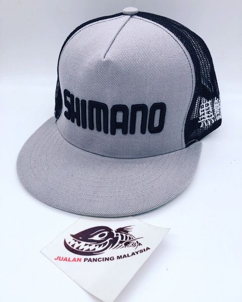 SHIMANO COPYCAT FLAT BRIM SNAPBACK FISHING CAP XXXX.jpg