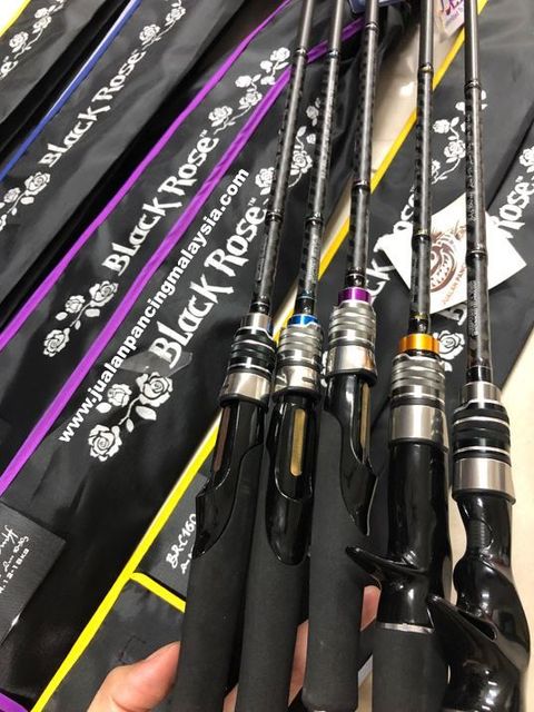 LEMAX JAPAN LEMAX black rose spinning & CASTING STRONG rod, MALAYSIA STOCK, one piece ROD zzz.JPG