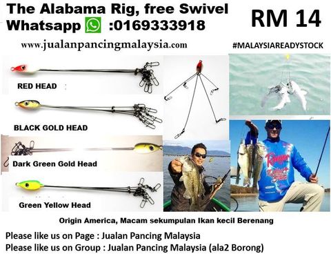 The Alabama Rig, free Swivel (RM 14).JPG
