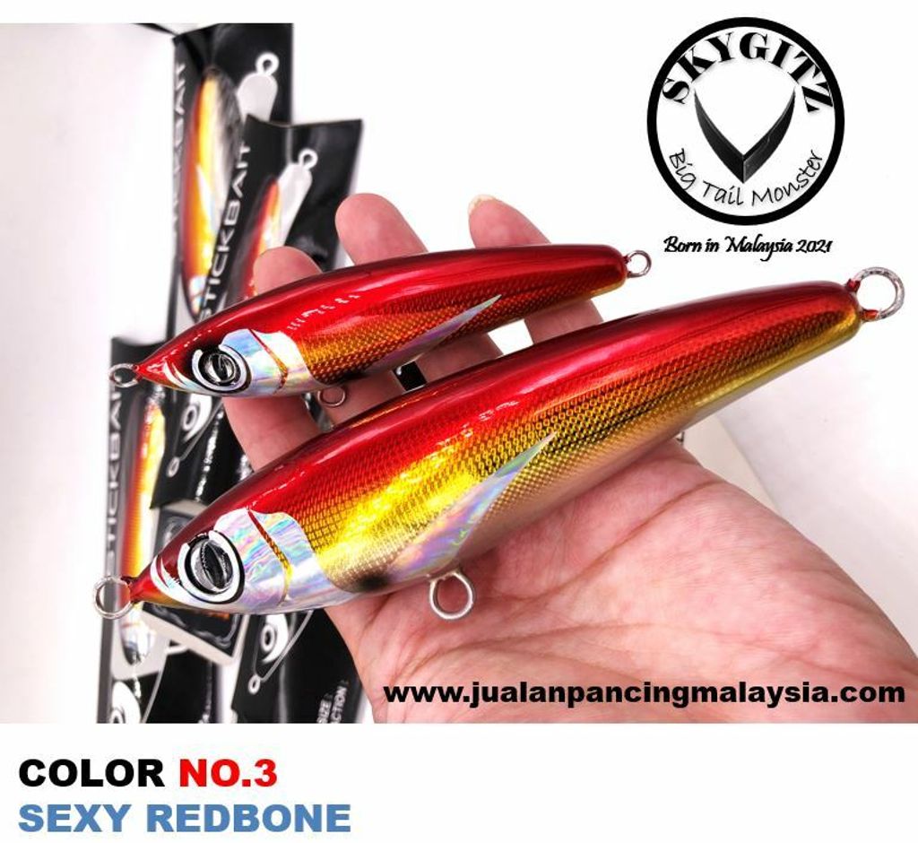 INDO MALAYSIA 100% PURE HANDMADE Topwater Wooden GT Popper Tuna Trolling STICK BAIT Pencil LURE  3 AAAAA.jpg