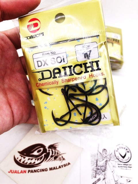 DAIICHI DX SOI - BN BLACK NICKEL FISHING HOOK made in Japan xxxx.jpg