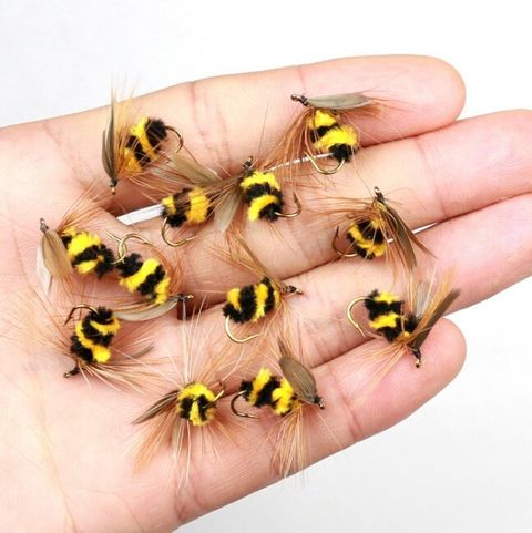 SKYGITZ MALAYSIA Artificial Insect Bait Bumble Bee Honeybee Bait ULTRALIGHT SPIN FLY LUREX.jpg