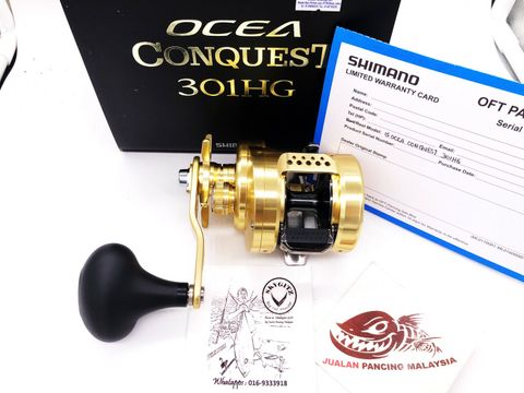 Shimano 2015 OCEA CONQUEST 301HG Baitcasting Reel with 1 Year Local Warranty ,LEFT mmxxxx.jpg