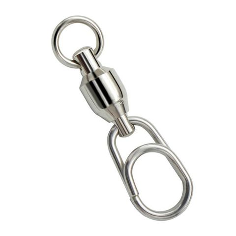 JIGMAN FUNADAIKO HEAVY DUTY SNAP CONNECTOR RING WITH STRONG BALL BEARING Stainless Steel  SWIVEL SETc