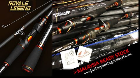 KastKing 2022 Royale Legend Rod Carbon Spinning Casting Fishing Rod, MALAYSIA READY STOCK cx