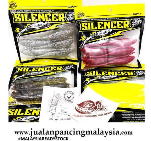 OZMY 2022 BABY SILENCER - NEW COLOR SOFT PLASTIC Skipping Lure toman haruan pb LURE c