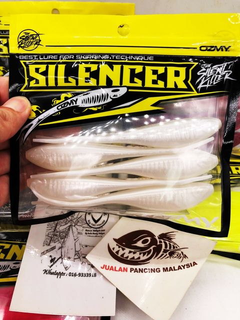 OZMY 2022 BABY SILENCER - NEW COLOR SOFT PLASTIC Skipping Lure toman haruan pb LURE cccc