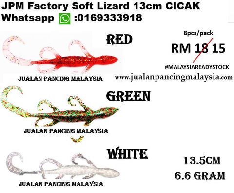 JPM Factory Soft Lizard 13cm CICAK (RM 18,8pcs).JPG
