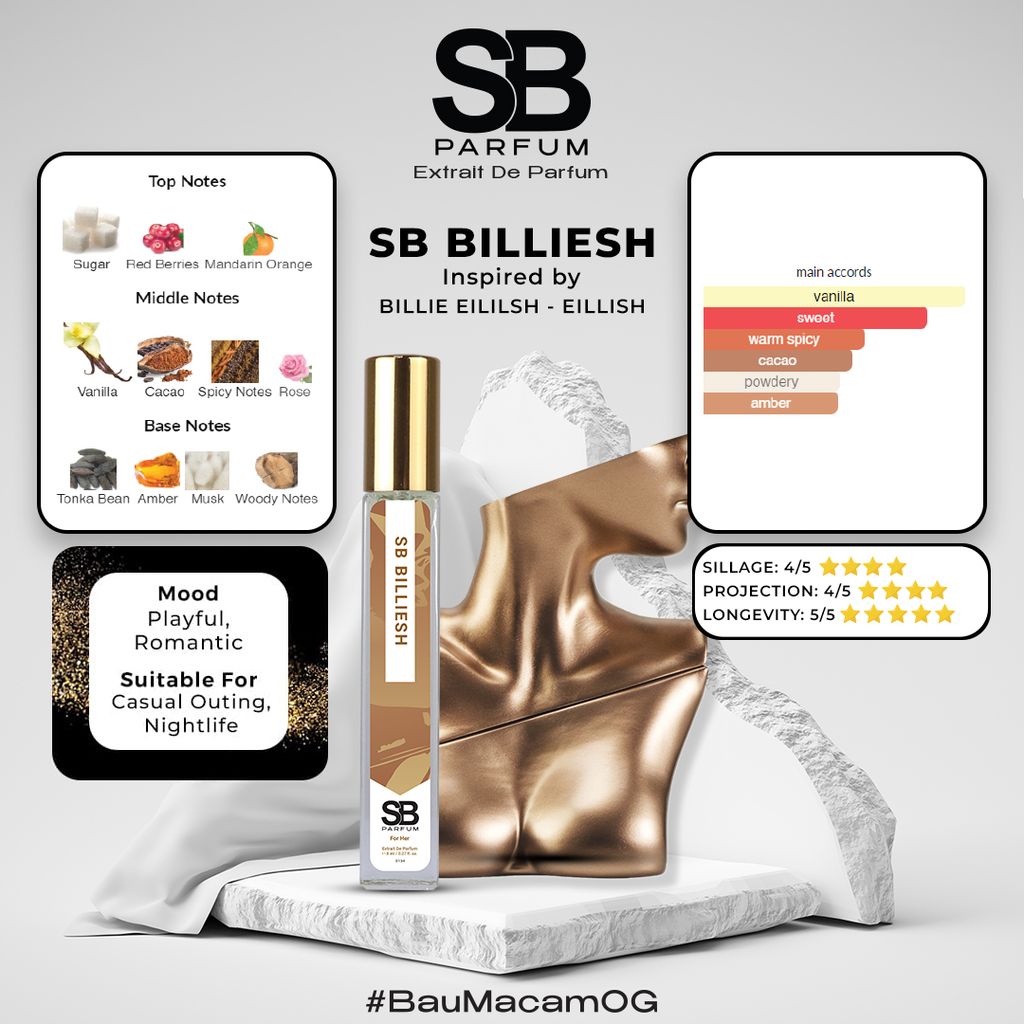 SB PARFUM 8ML BILLIESH