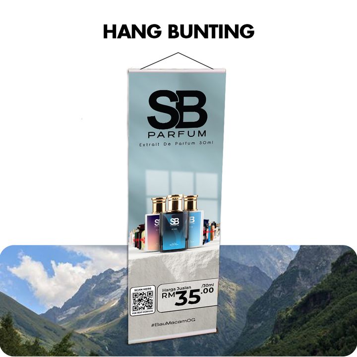 hang bunting