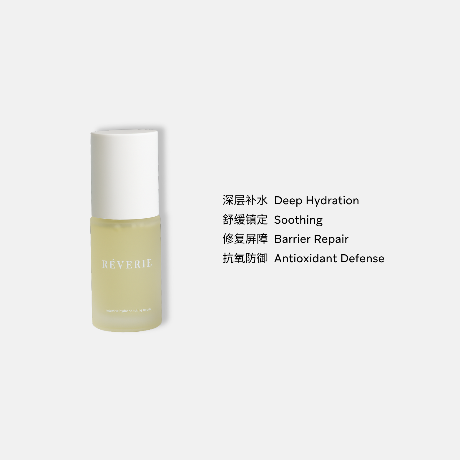 Multiex BSASM™（7大天然植物舒缓复合物） Irribate®（屏障修复专利成分） Irriguard®（5大草本屏障防护成分） Biodtox™（抗氧化专利成分） Areaumat Perpetua Irriguard ®（专利舒缓成分）