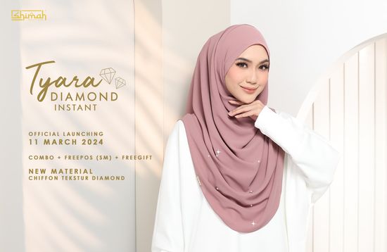 NEW COLLECTION - INSTANT TYARA DIAMOND | Shimah Boutique Sdn Bhd