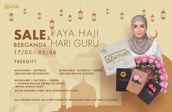 SALE BERGANDA (RAYA HAJI & HARI GURU) | Shimah Boutique Sdn Bhd