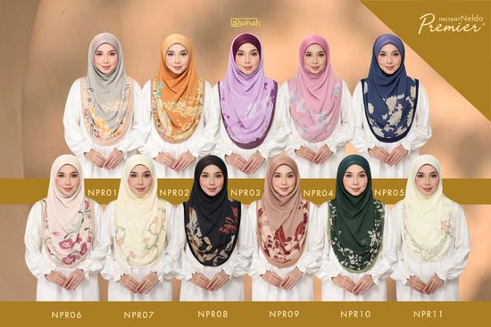 INSTANT NELDA PREMIER V4 🌸 | Shimah Boutique Sdn Bhd