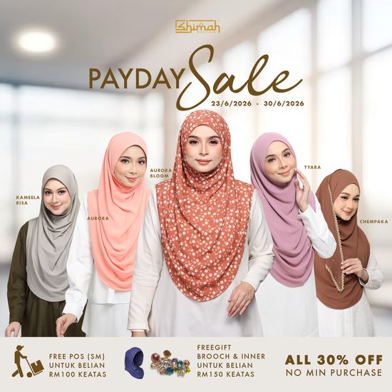 PROMO PAYDAY SALE (23/6 - 30/6) | Shimah Boutique Sdn Bhd