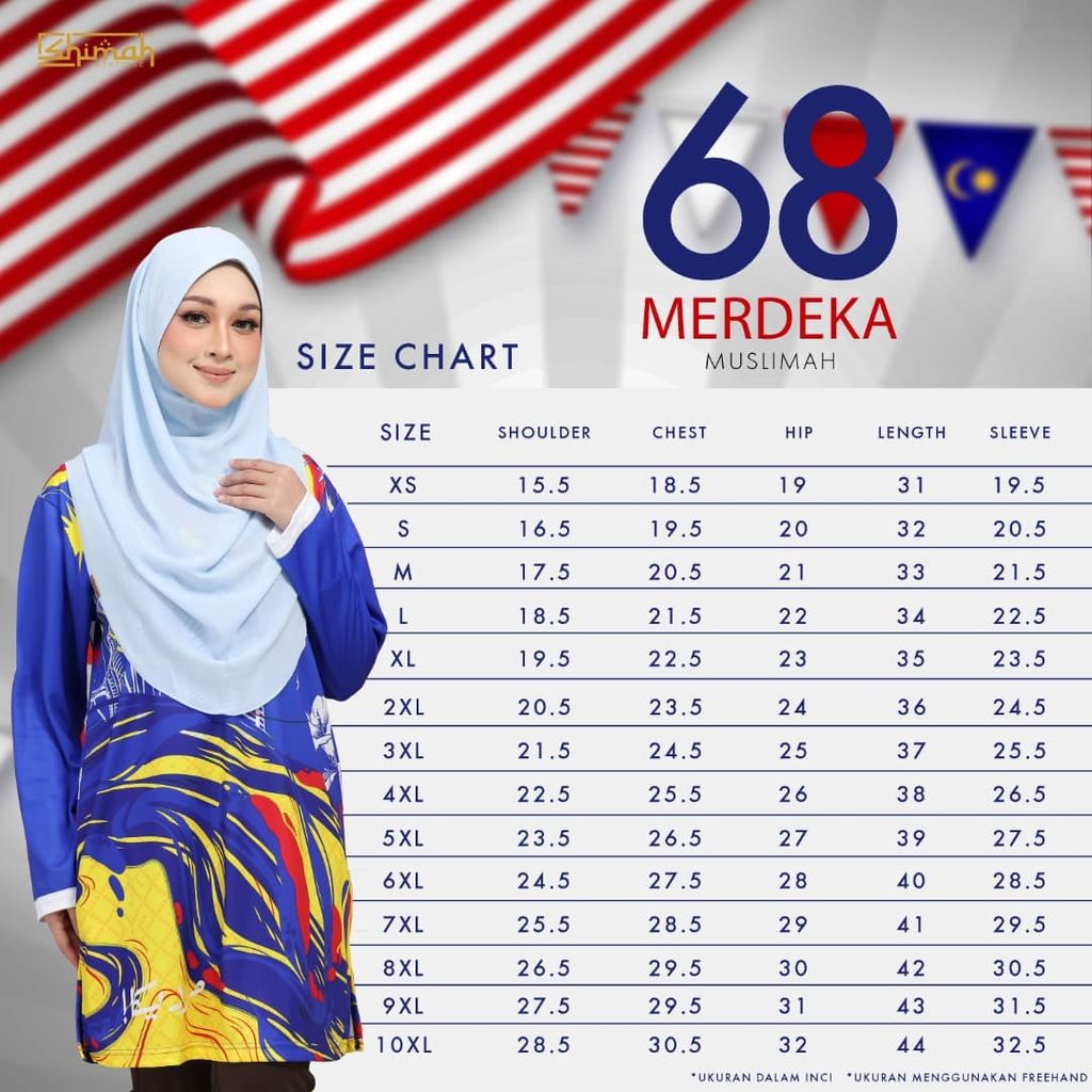 UKURAN MUSLIMAH