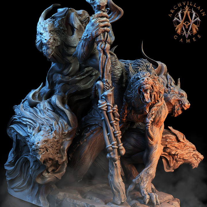 THE MOONBITTEN SHAMAN 狼族薩滿 60mm TM 1-2