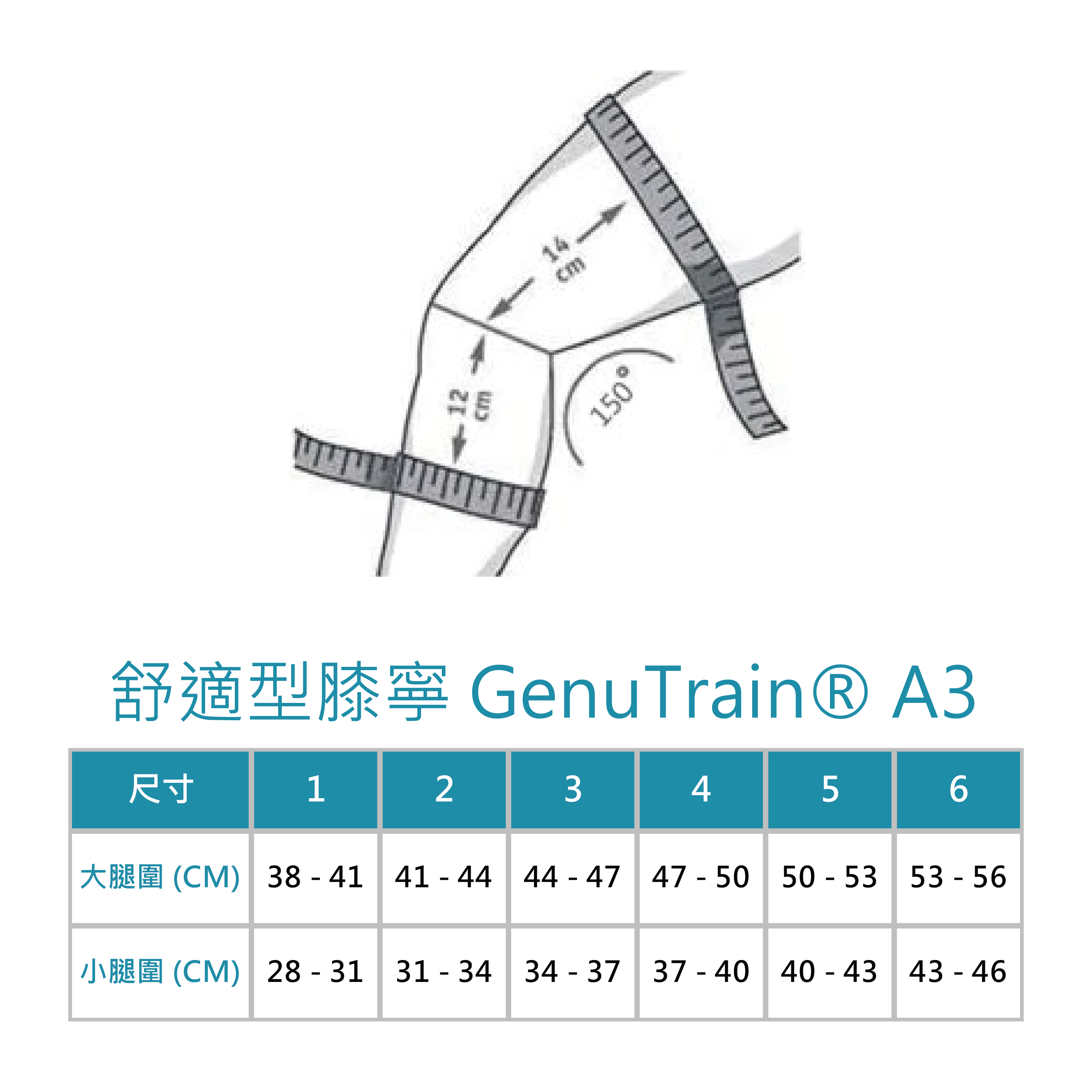 舒適型膝寧 GenuTrain® A3