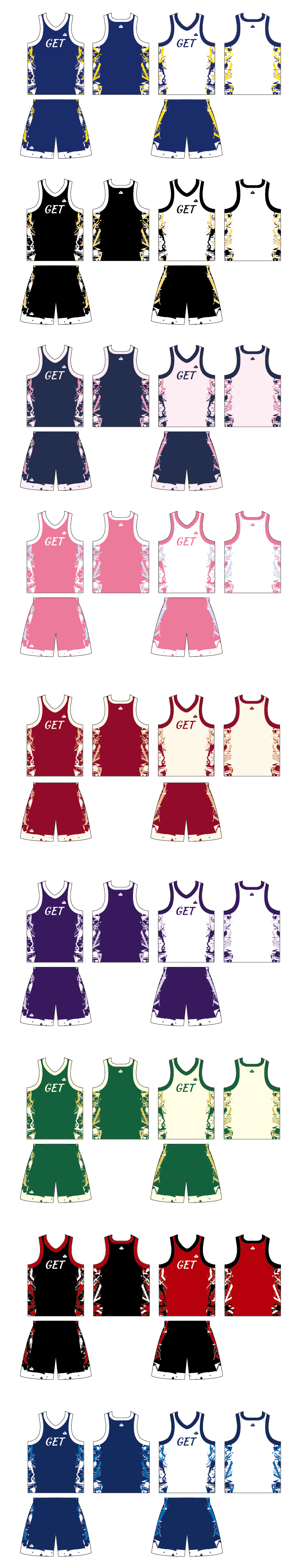 GET｜雙面昇華籃球服-賽勒斯