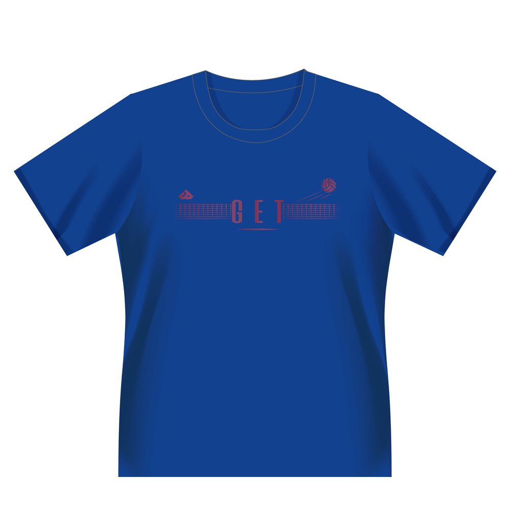 GET｜排球經典款 變色LOGO 排汗短T