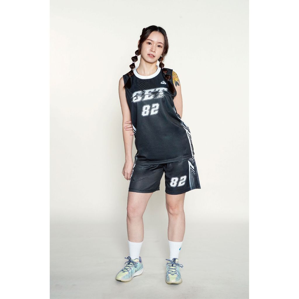 GET｜單面昇華籃球服-寂噤