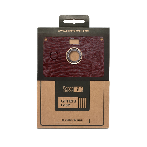 Leather Texture-Burgundy Red_Case