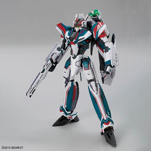 萬代 組裝模型 HG 超時空要塞Δ VF-31S 齊格菲 (阿拉德·梅塔斯機) 豪華套組 – 熱血模型