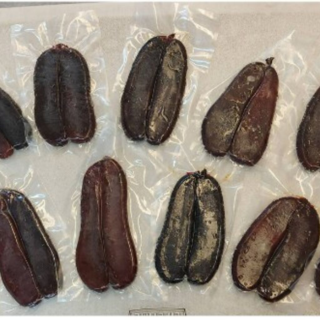 《血子》熱銷【生的】野生血烏魚子【整斤販售】(大小片隨機出)