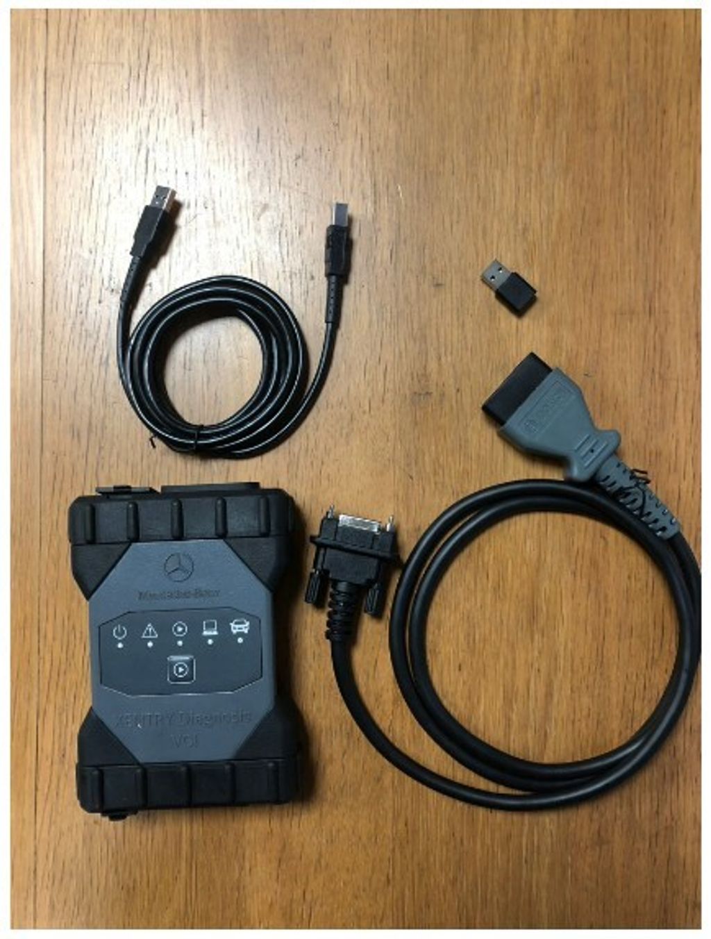 原裝XENTRY 診斷 VCI /OBD 診斷線 /USB線 /Dlink原廠無線網卡