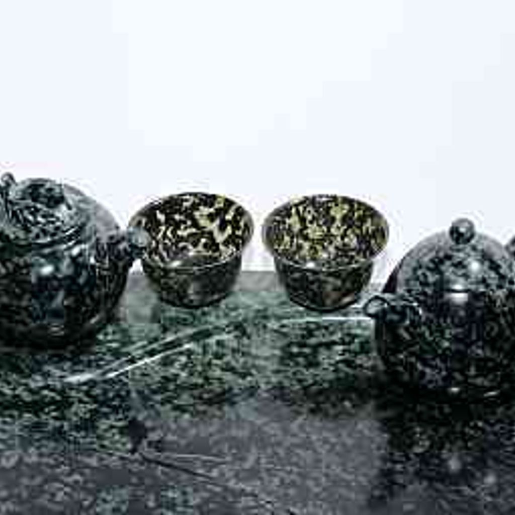 台灣墨玉茶盤組 玉起凝聚力