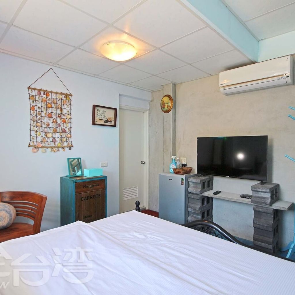 藍海洋雙人加大床套房